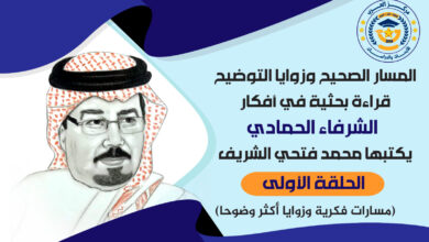 المسار الصحيح وزوايا التوضيح